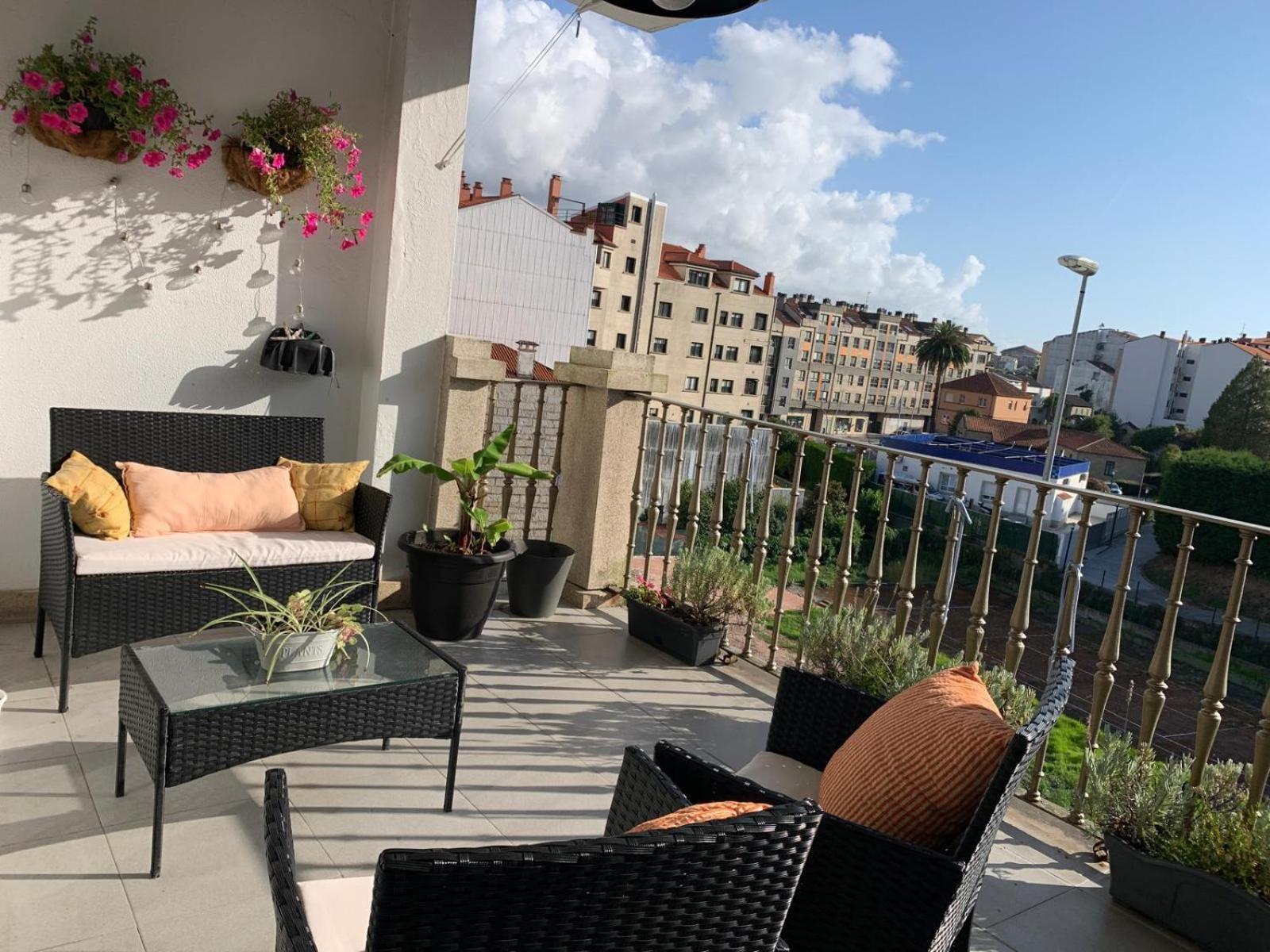A Barca, Vivienda De Uso Turistico Lägenhet Poio Exteriör bild